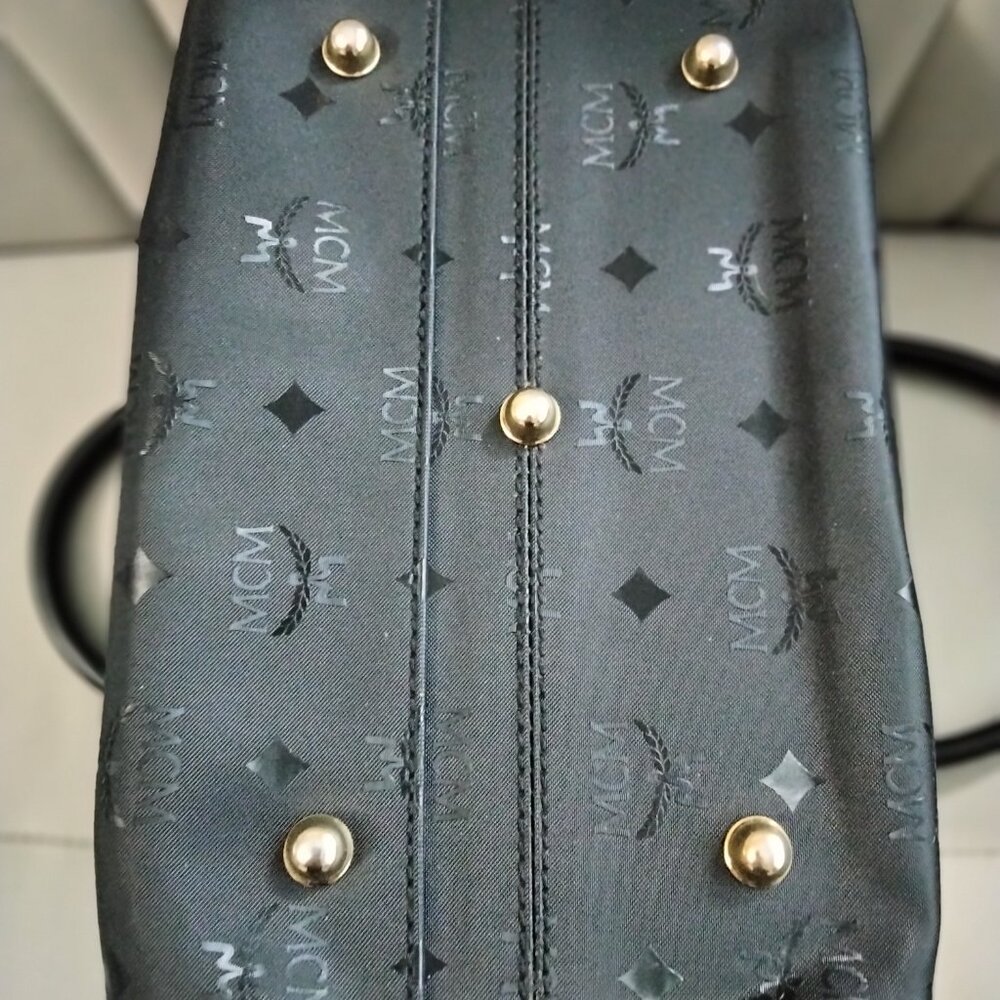 MCM Black Boston Bag - Picture 5 of 9